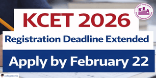 KCET 2026 Registration Deadline Extended; Apply by February 22 @cetonline.karnataka.gov.in